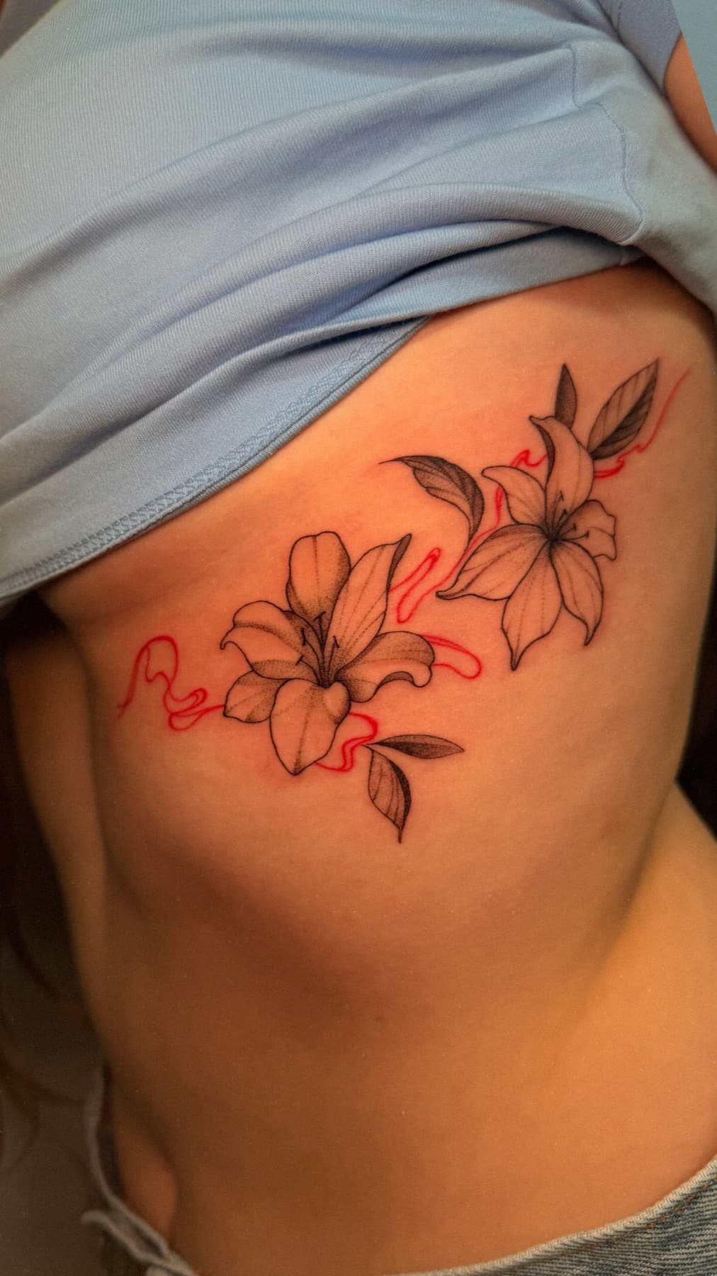 Large realism tattoo