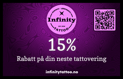 Purple Infinity Tattoo gift card