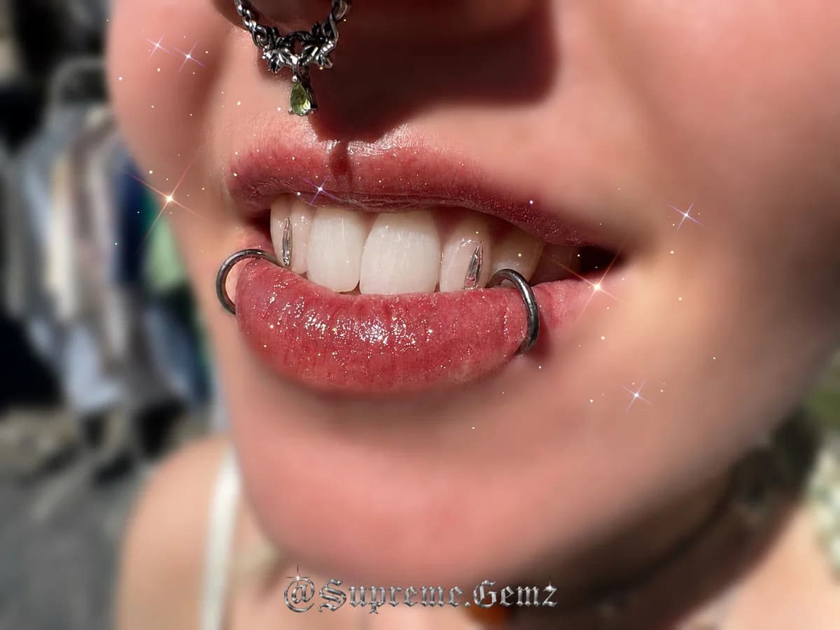 Piercing jewelry styling by Supreme.Gemz